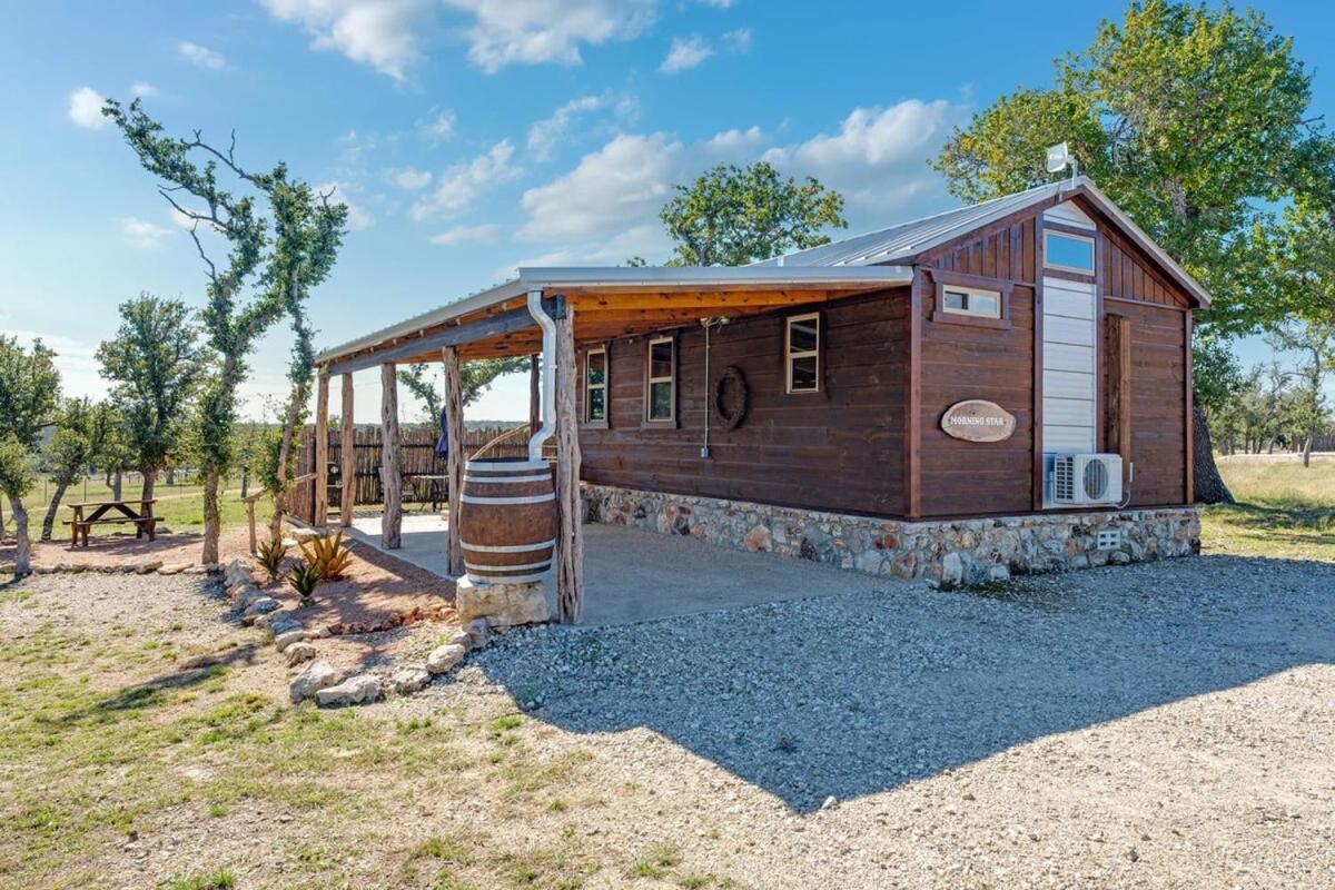 Rockin' R - Morning Star Cabin Fredericksburg Exterior foto