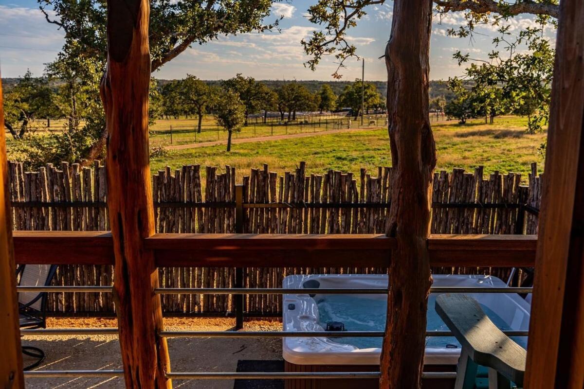 Rockin' R - Morning Star Cabin Fredericksburg Exterior foto