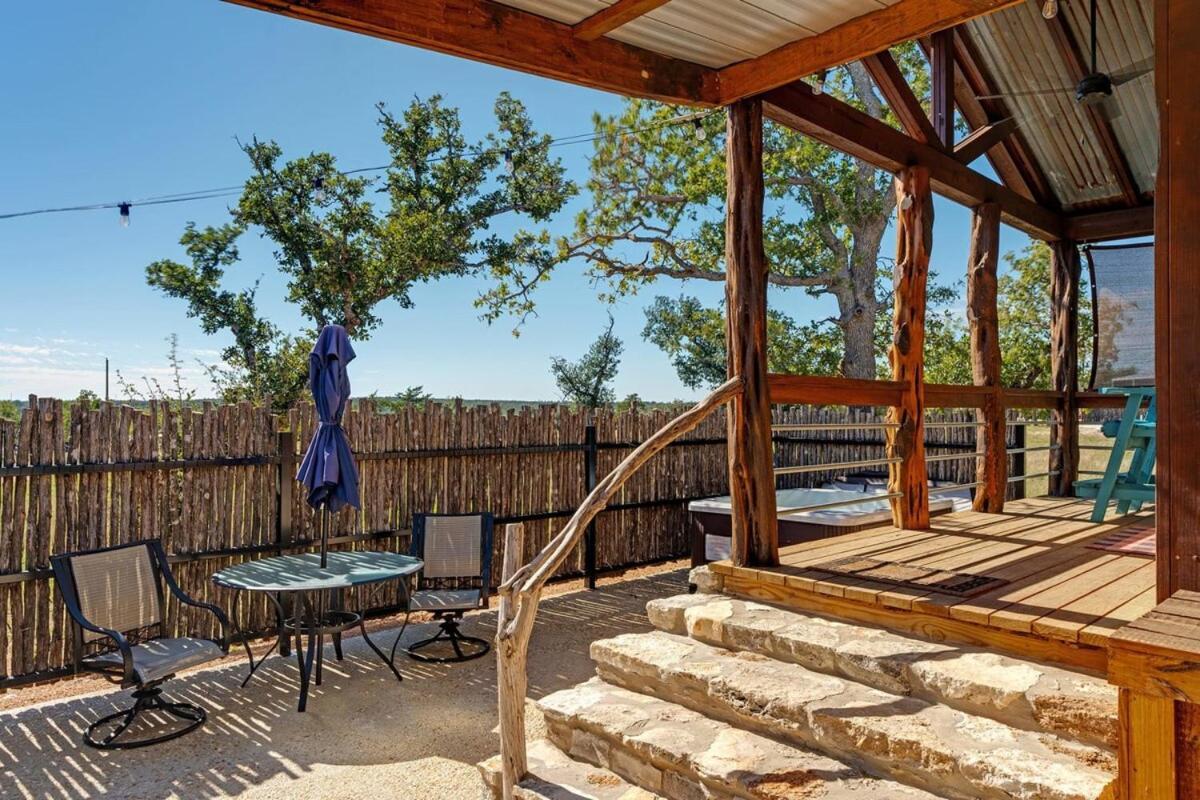 Rockin' R - Morning Star Cabin Fredericksburg Exterior foto