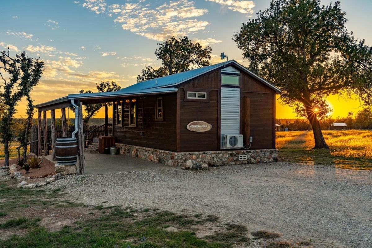Rockin' R - Morning Star Cabin Fredericksburg Exterior foto